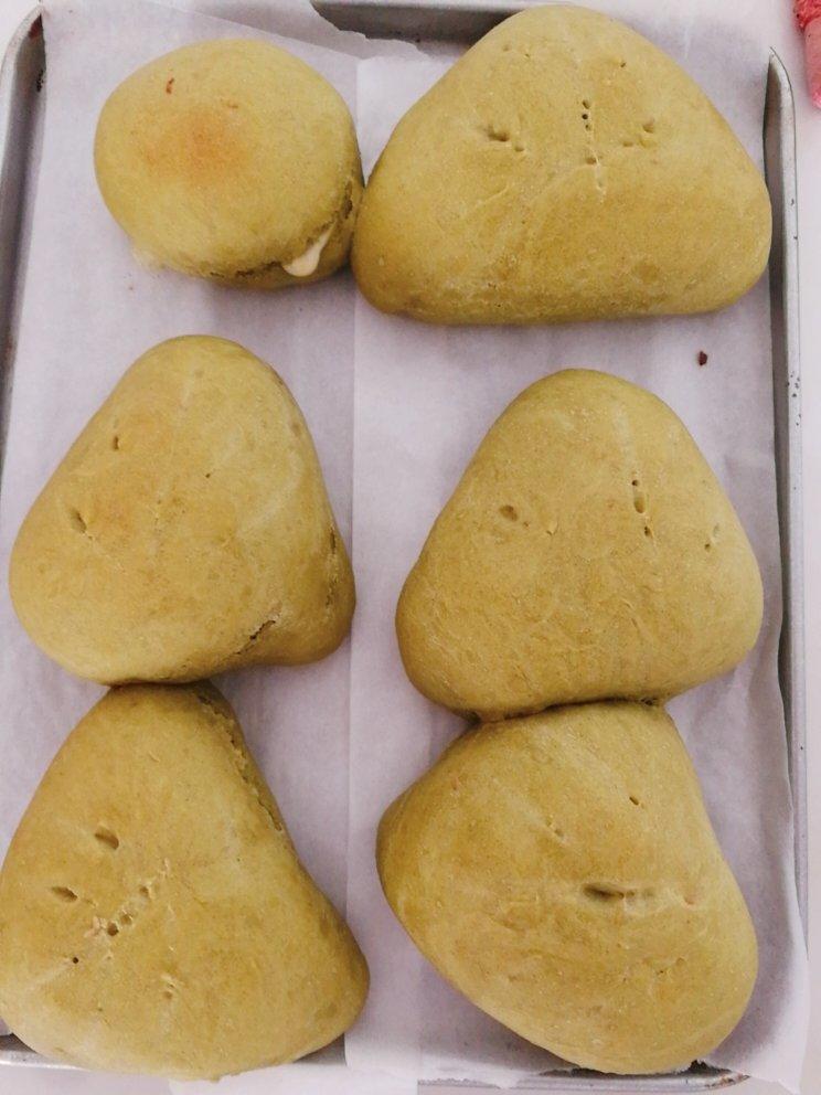 蜜豆抹茶三角包（附蜜豆的做法）#东菱电子烤箱#