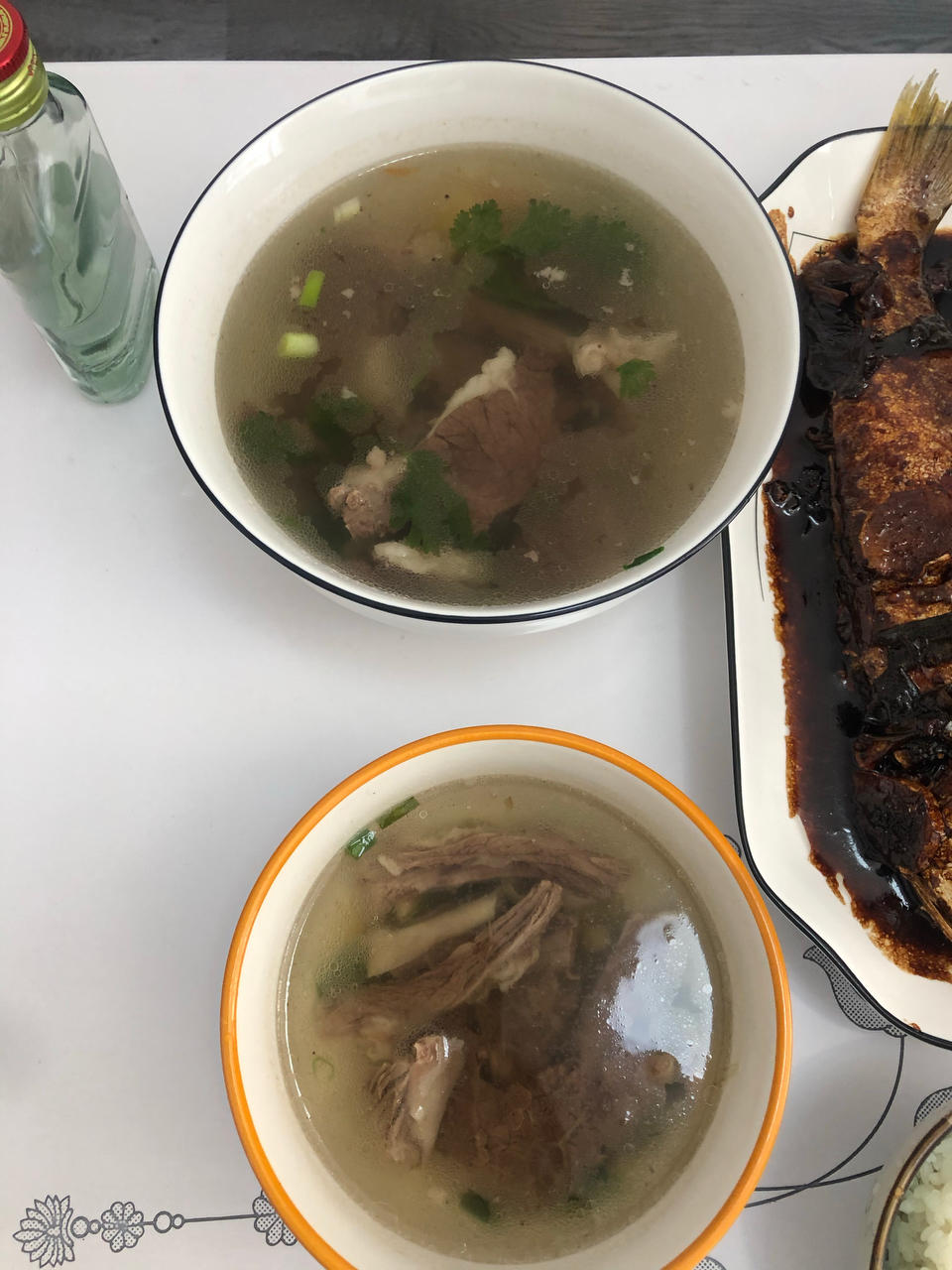 鲜掉眉毛的清炖牛肉汤（面）