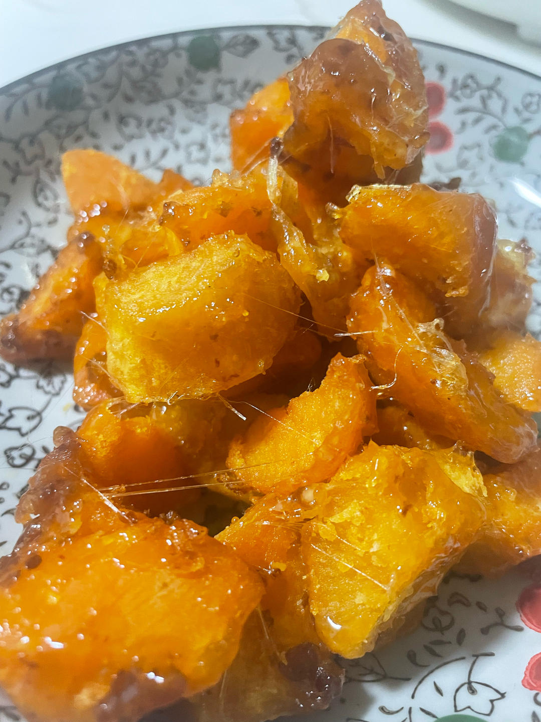 一次成功的拔丝红薯（附炒糖细节、拉丝视频）