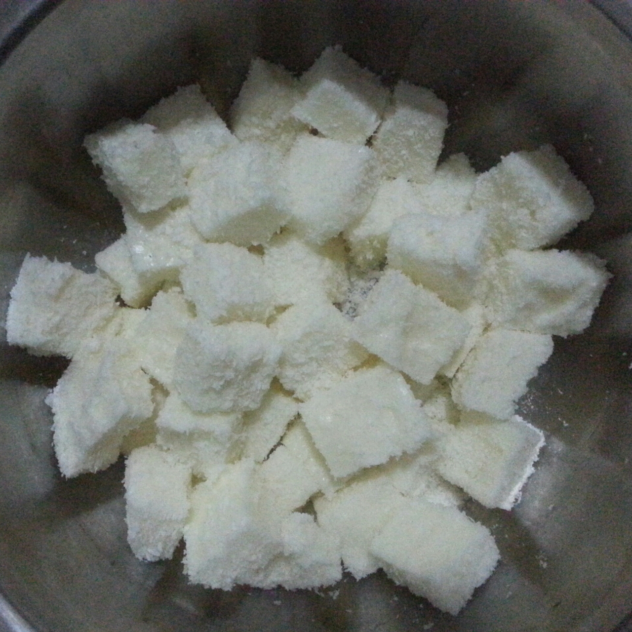 椰蓉牛奶小方