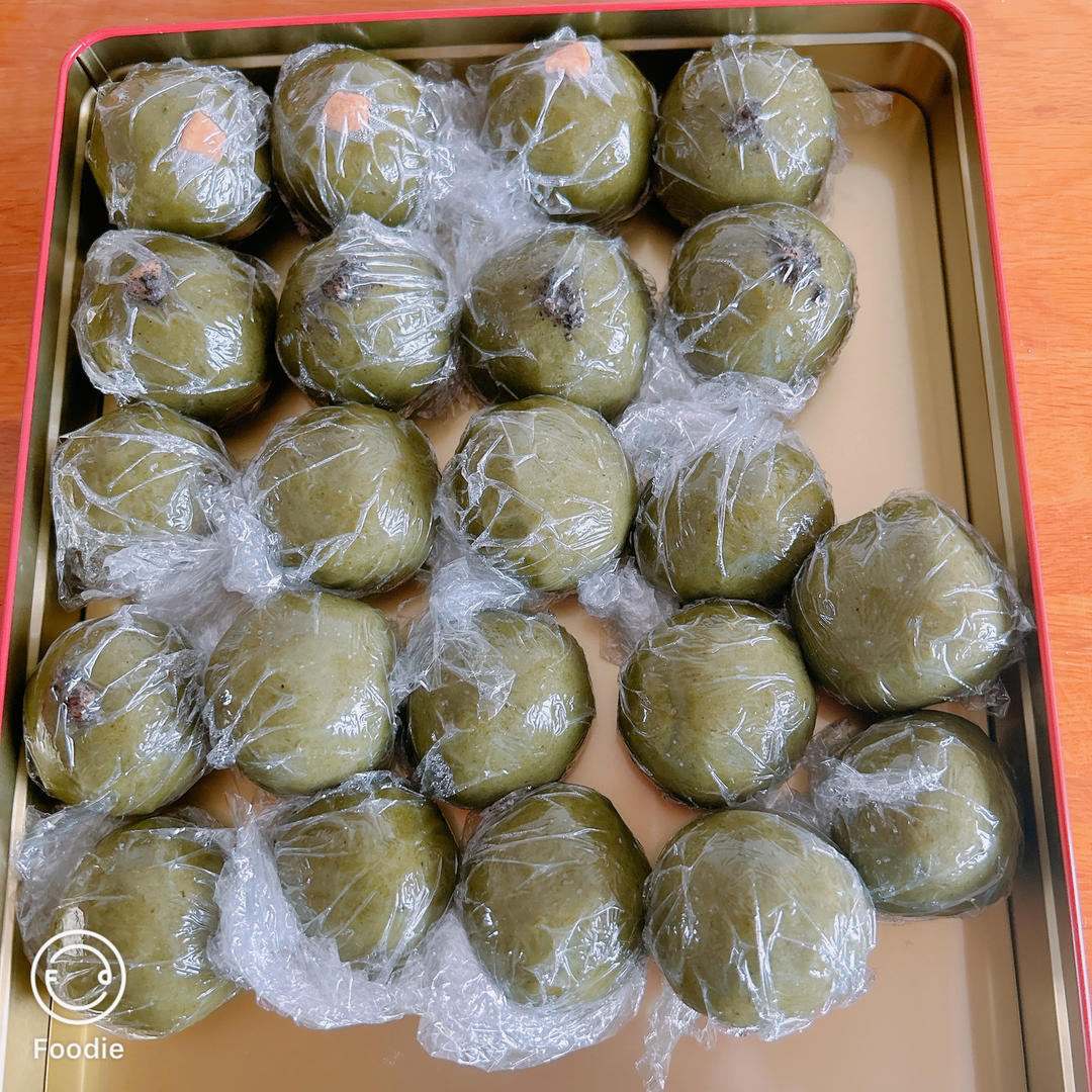 艾草青团超详细(隔夜不硬)凉了也好吃