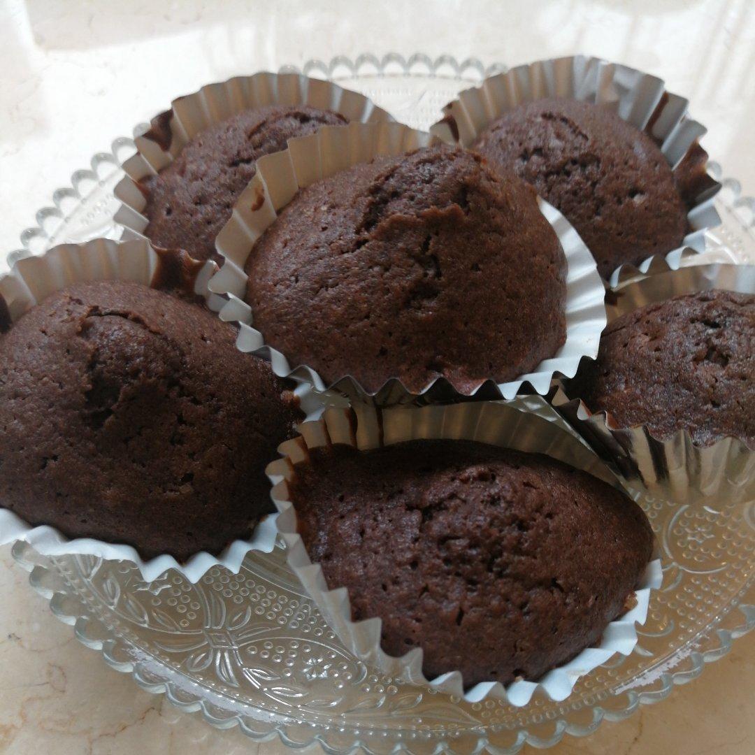 榛子巧克力酱玛芬(超简单哟！)