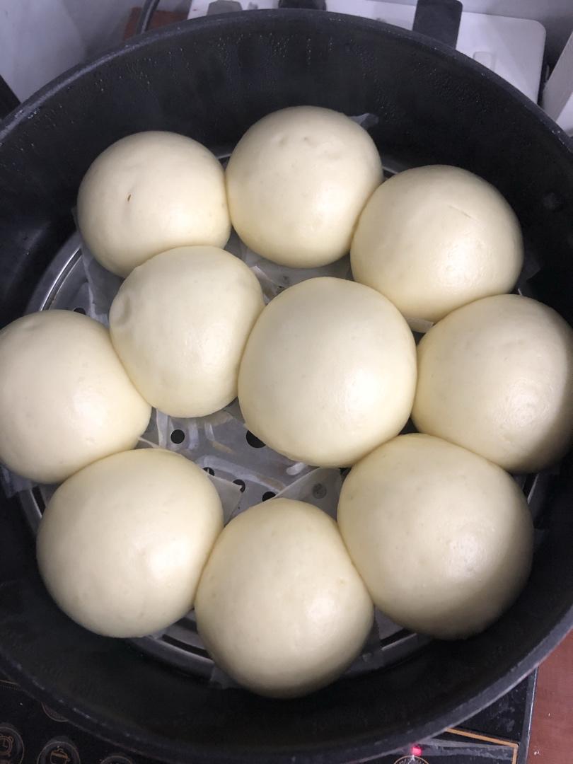 纯手工奶香馒头【无泡打粉，无添加】