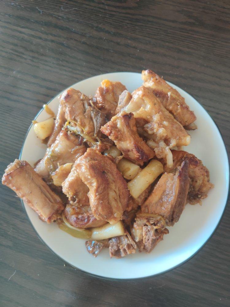 堂妈小厨——排骨烧年糕