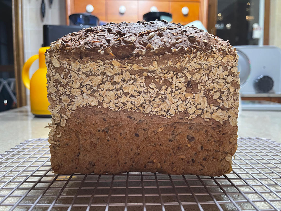 德国粗粮吐司（Vollkorn）丨健康·烘焙