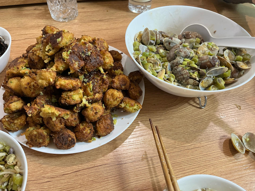 蚬子芸豆面