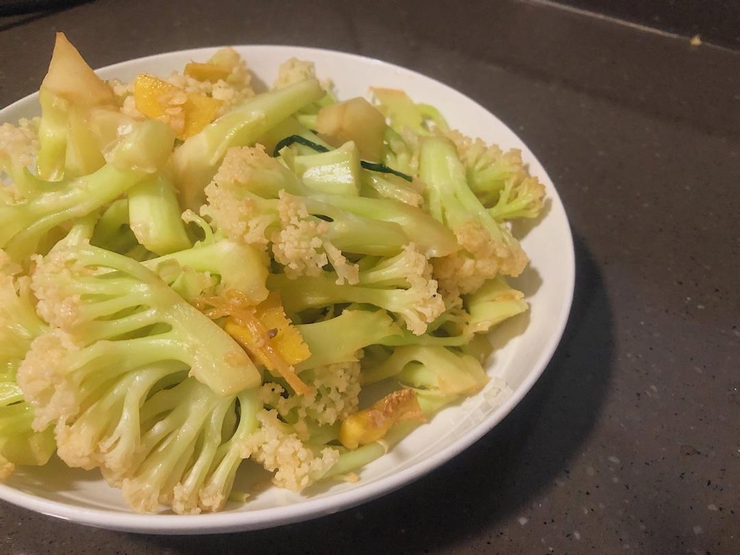 素烧菜花