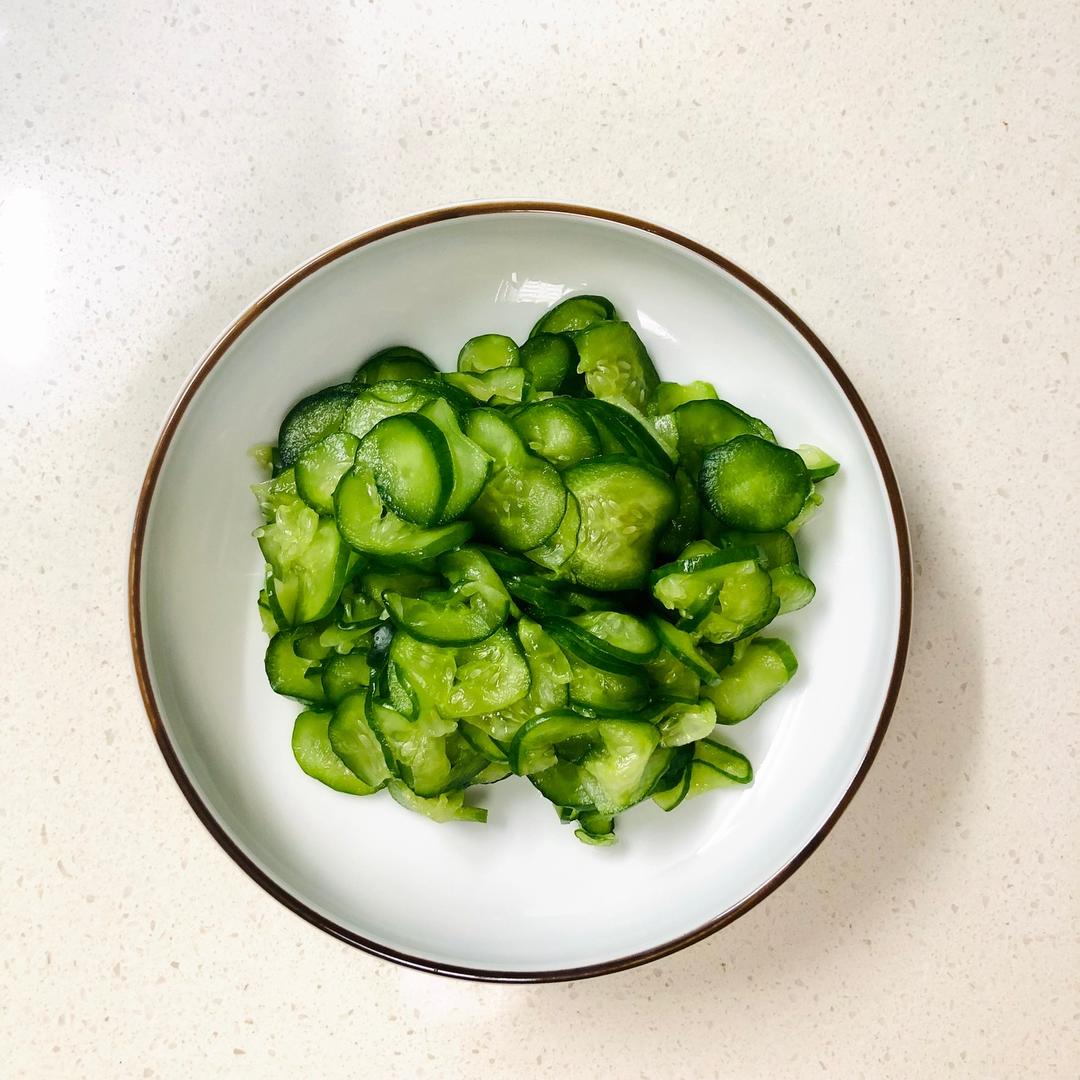 青瓜炒雞蛋的做法 步驟3