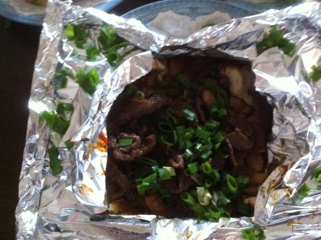 锡纸牛肉