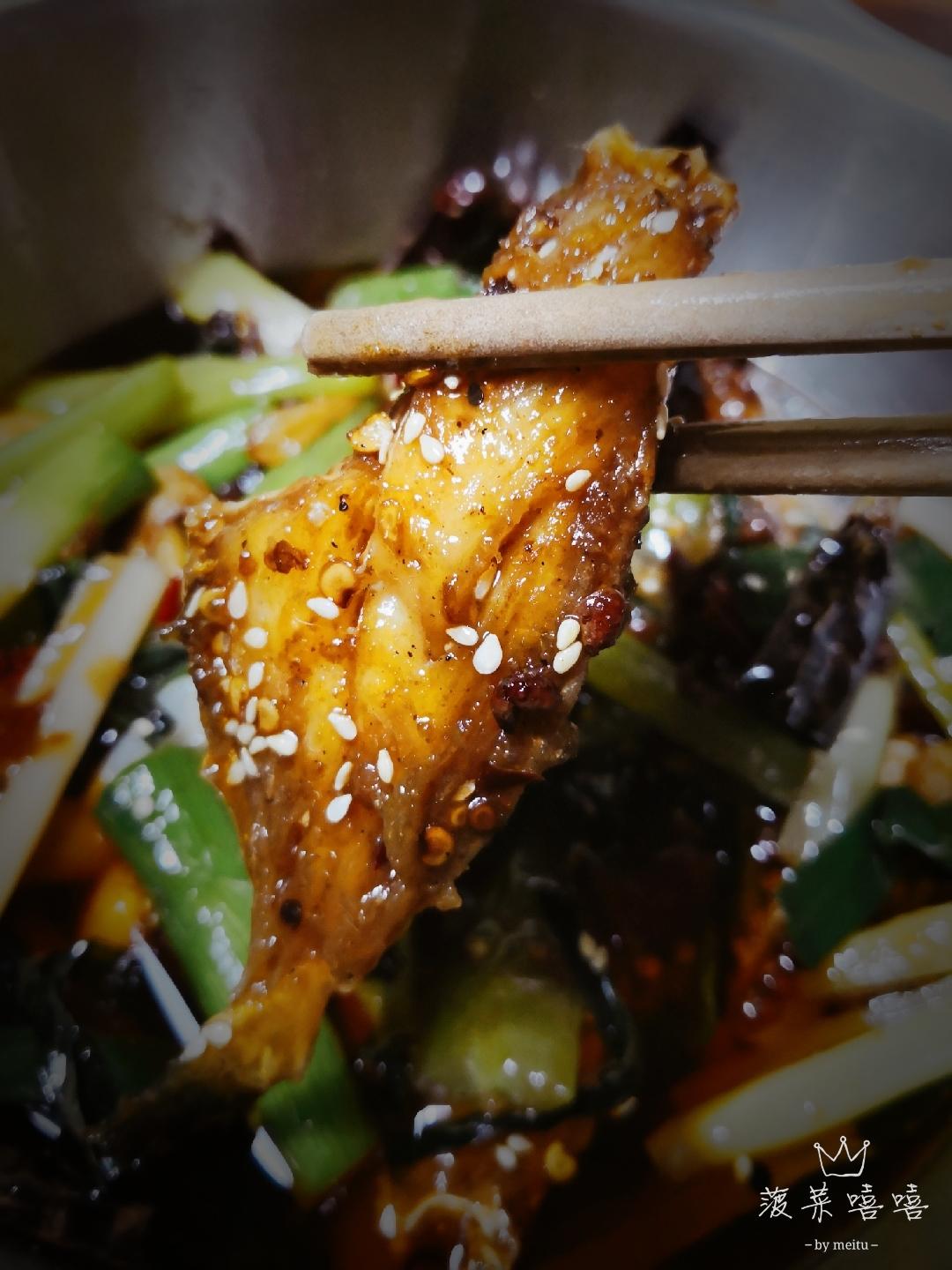 干锅耗儿鱼的做法