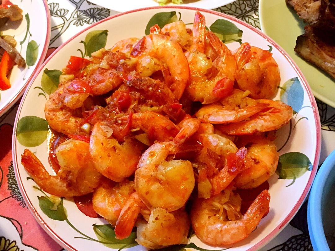 油焖大虾
