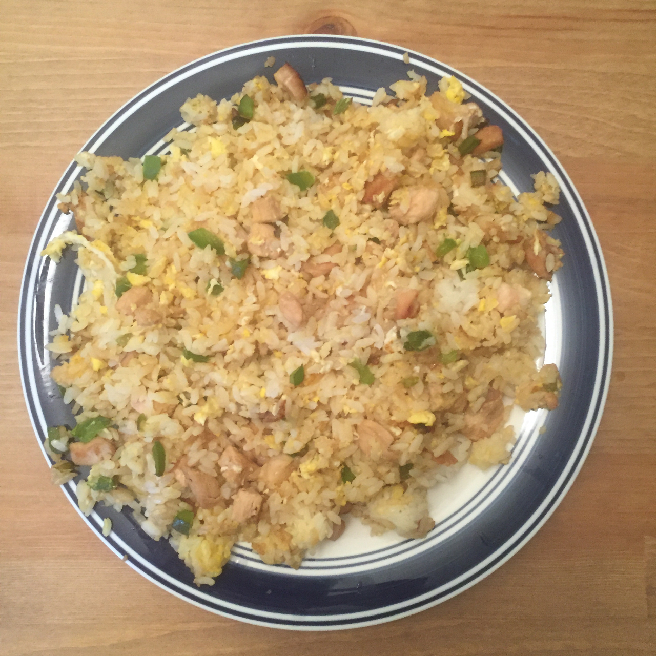 鸡肉鸡蛋炒饭