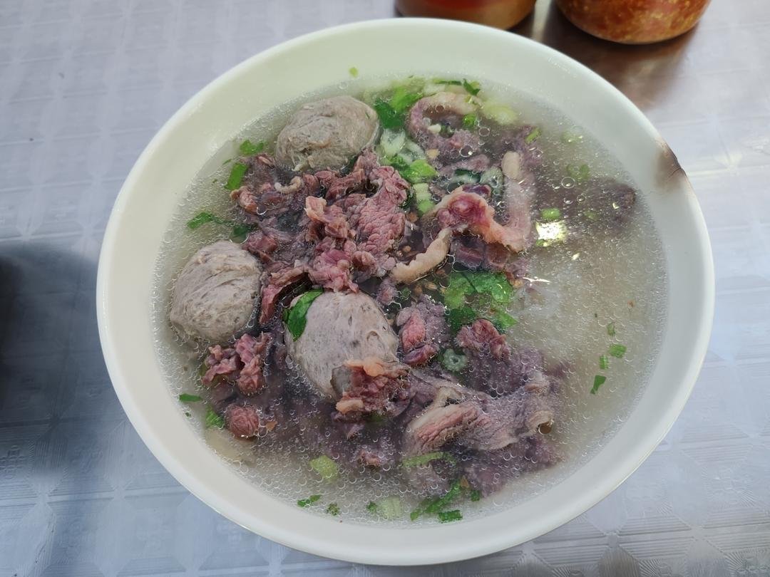 最简单潮汕原味牛肉汤粉-牛肉米粉-腌牛肉超嫩