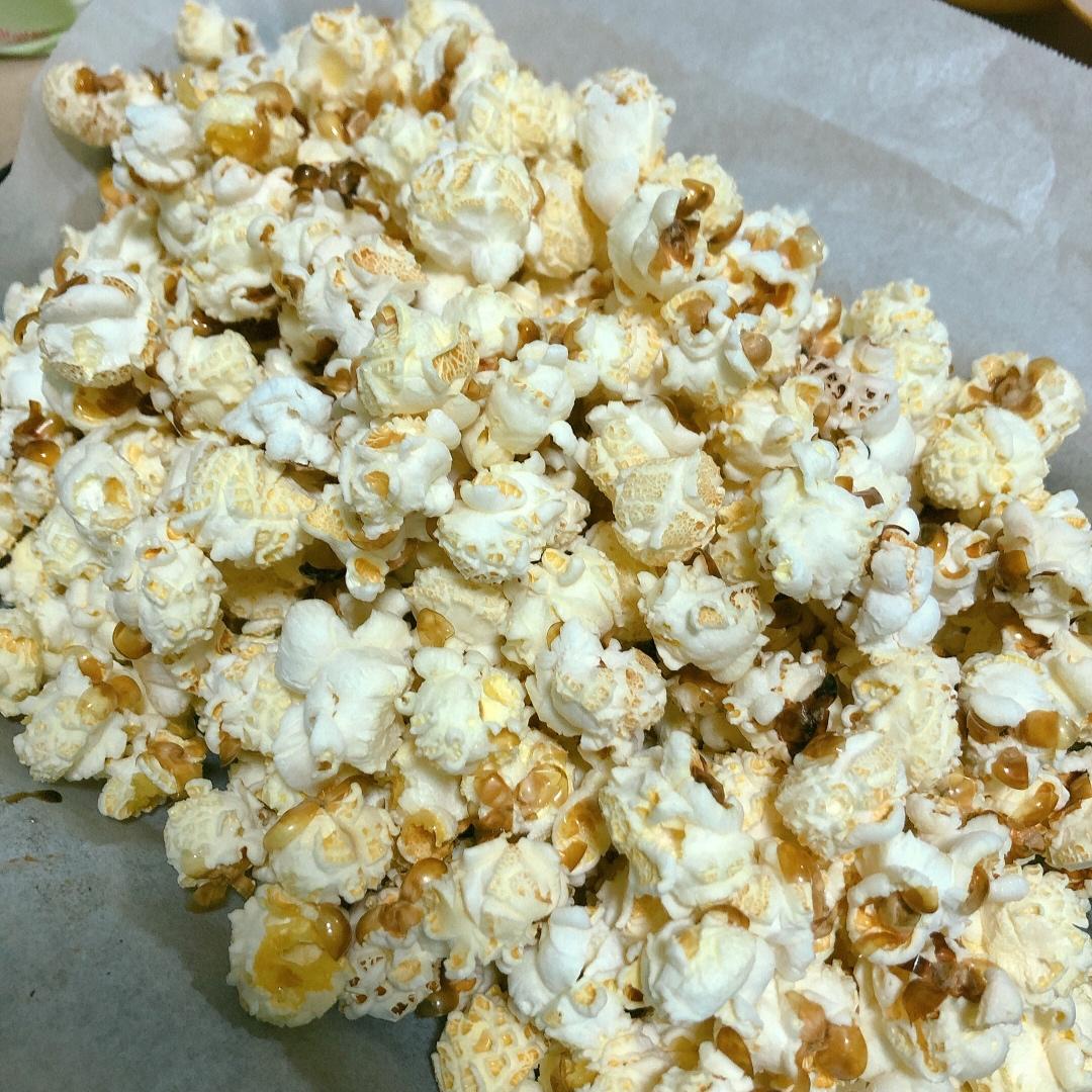 一招搞定小朋友的黄油焦糖爆米花，简单又好吃