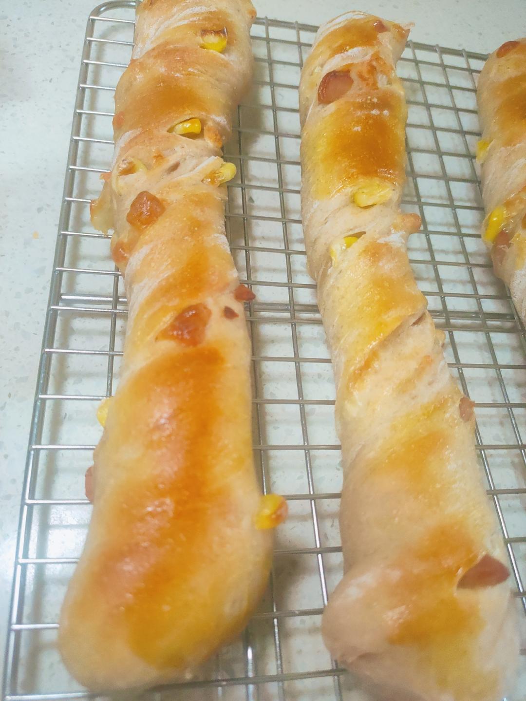 免揉！超简单｜田园风面包扭扭棒🥖