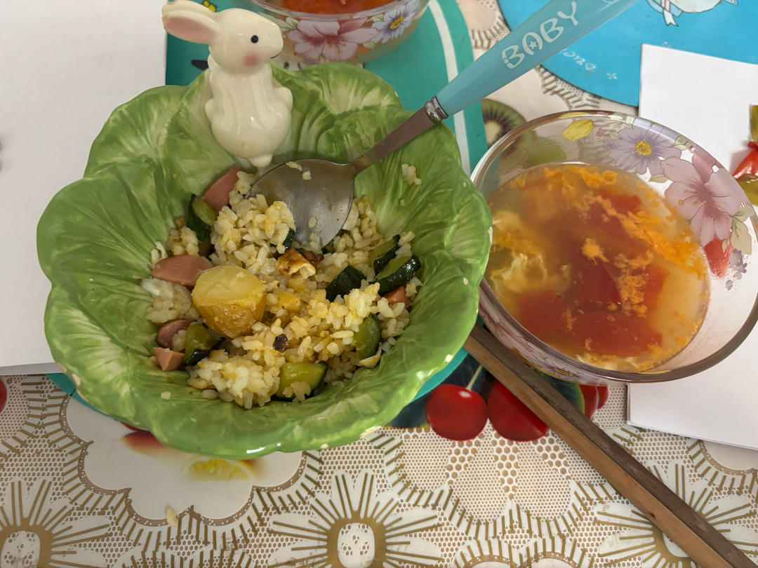 炒米饭蛋炒饭二十分钟快手家常