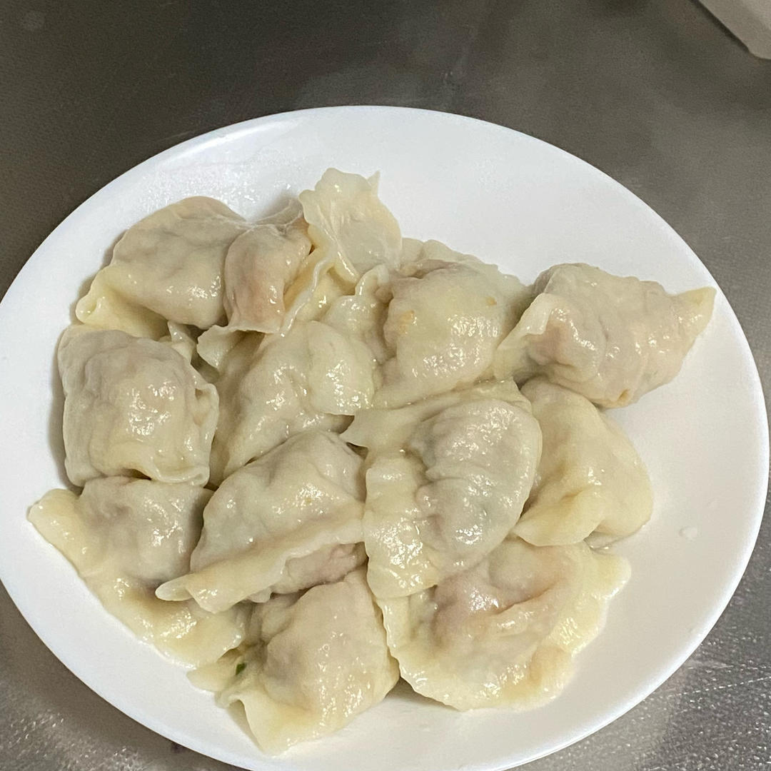 莲藕韭菜猪肉馅饺子