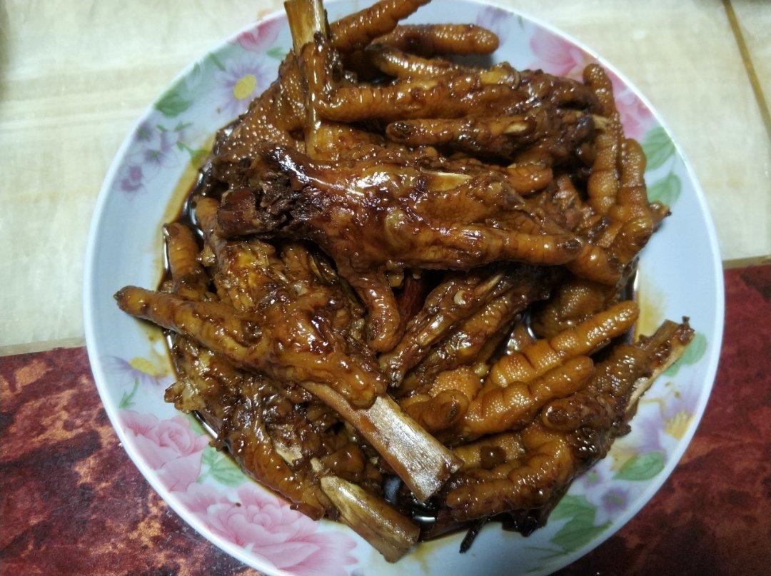 秘制红烧鸡爪