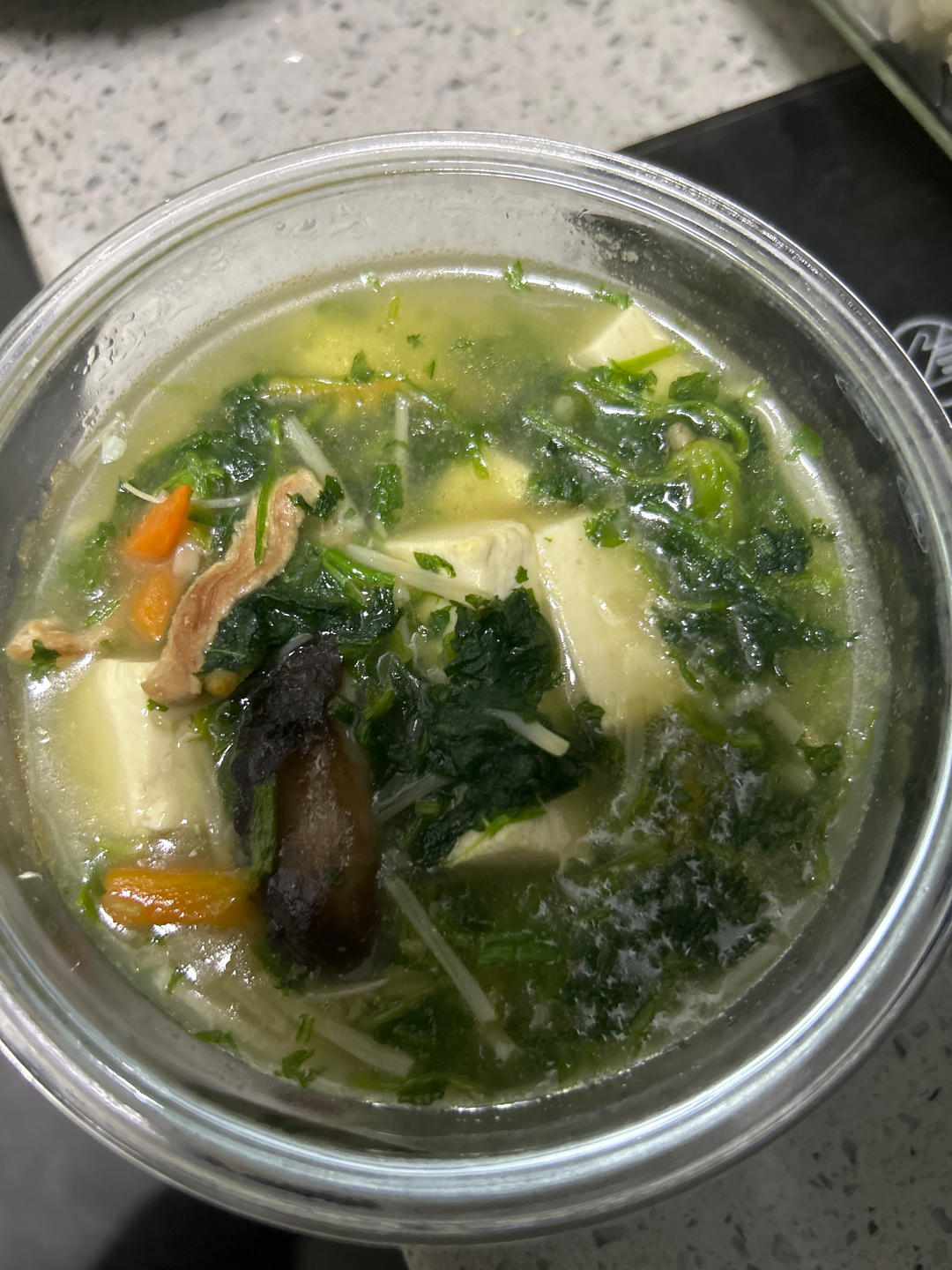 荠菜豆腐羹