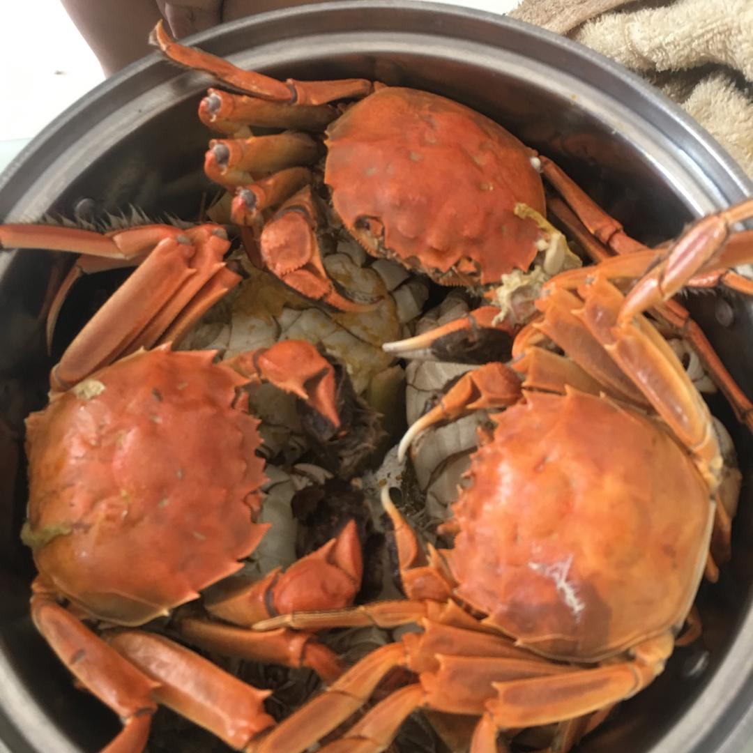 清蒸大螃蟹
