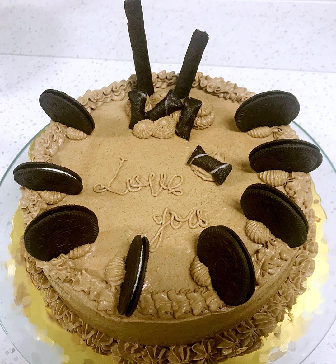 完全巧克力鲜奶蛋糕（小嶋海绵&PH巧克力鲜奶油）