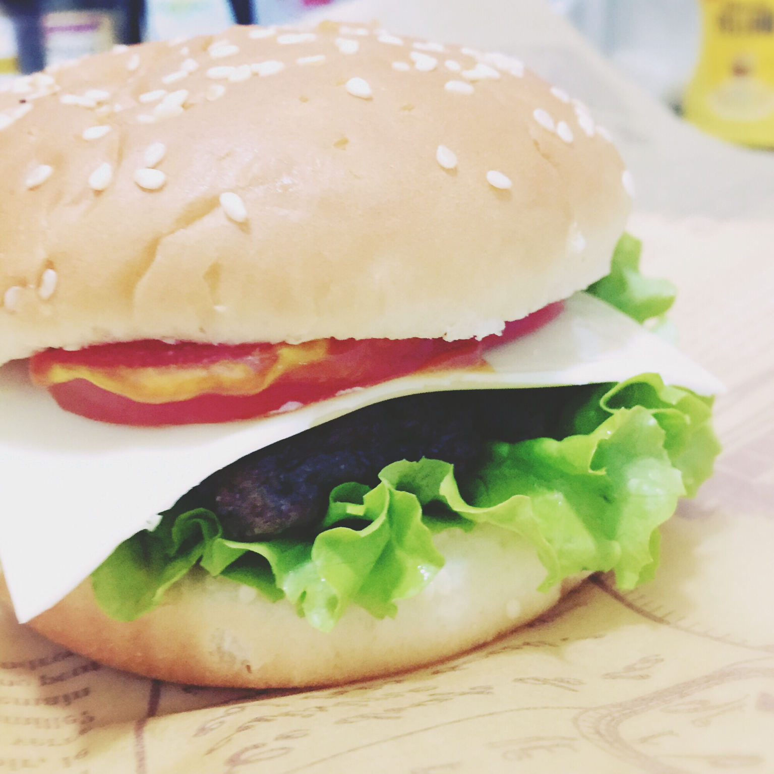 至尊芝士牛肉汉堡