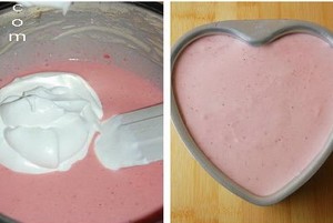 草莓冻芝士蛋糕的做法 步骤7