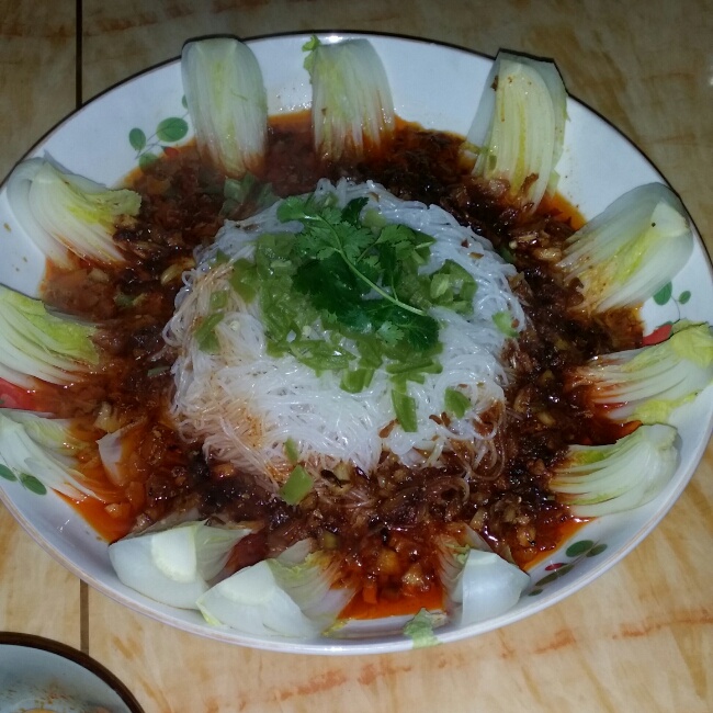 蒜蓉粉丝娃娃菜