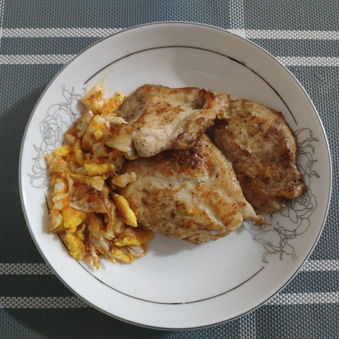 蚝油煎鸡胸肉（真的只要腌了就炒鸡嫩！（新增微波式