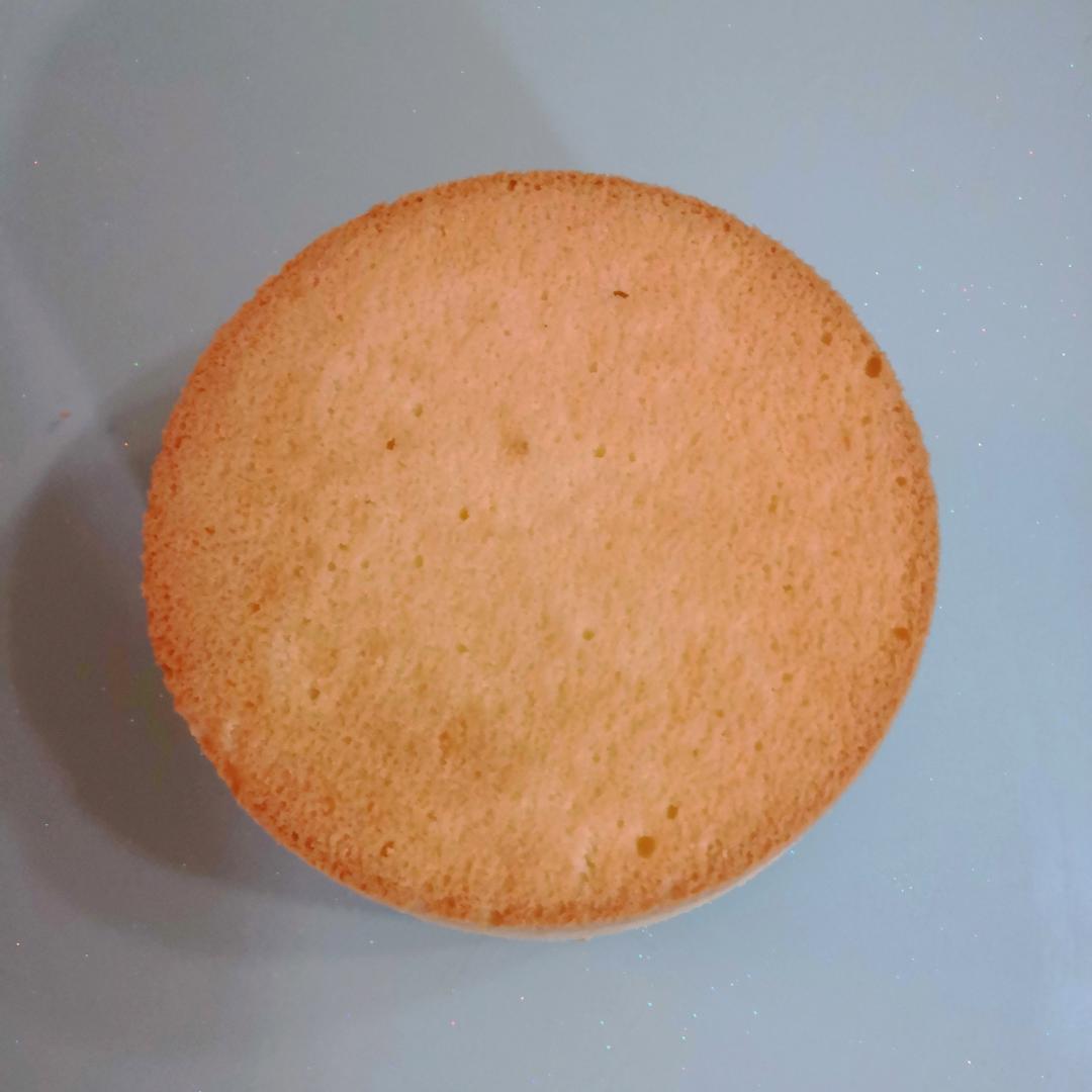 6寸原味戚风蛋糕