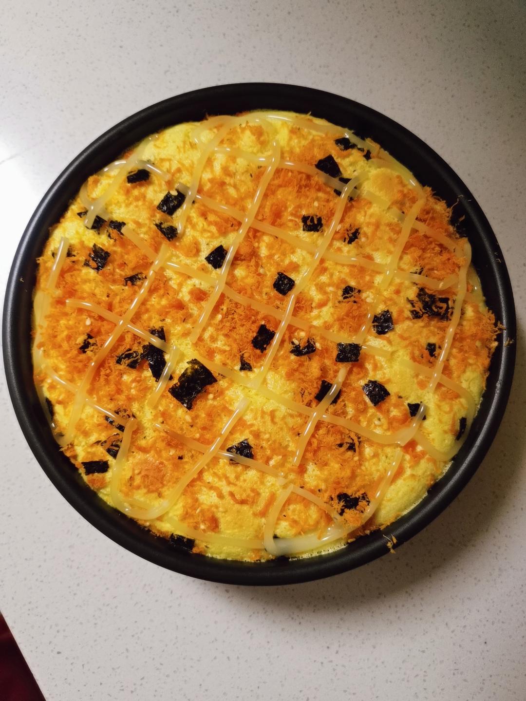 肉松夹心-古早蛋糕