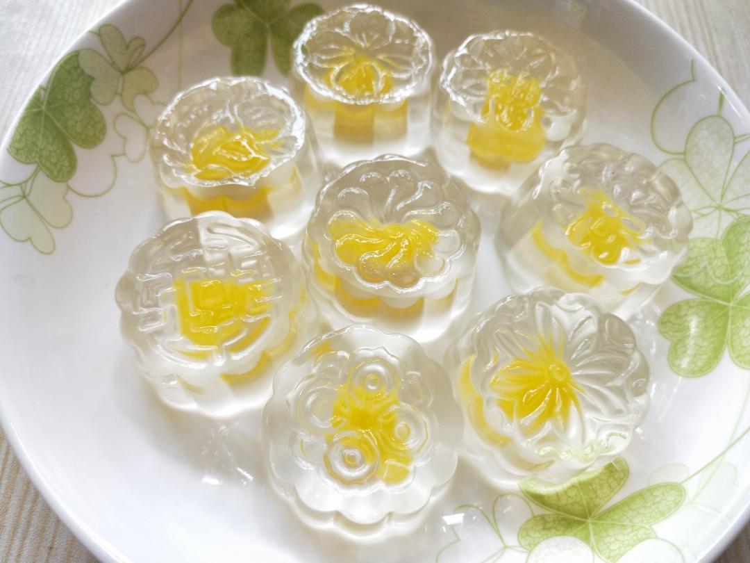 joyie-8做的水晶流心月饼