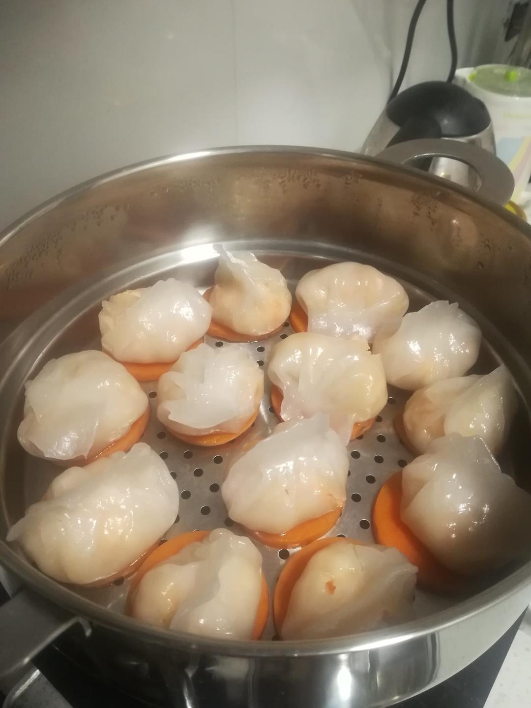广式早茶水晶虾饺「miu的食光记」