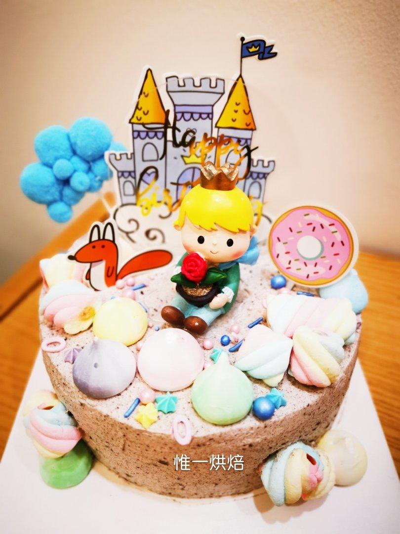 小王子主题生日蛋糕