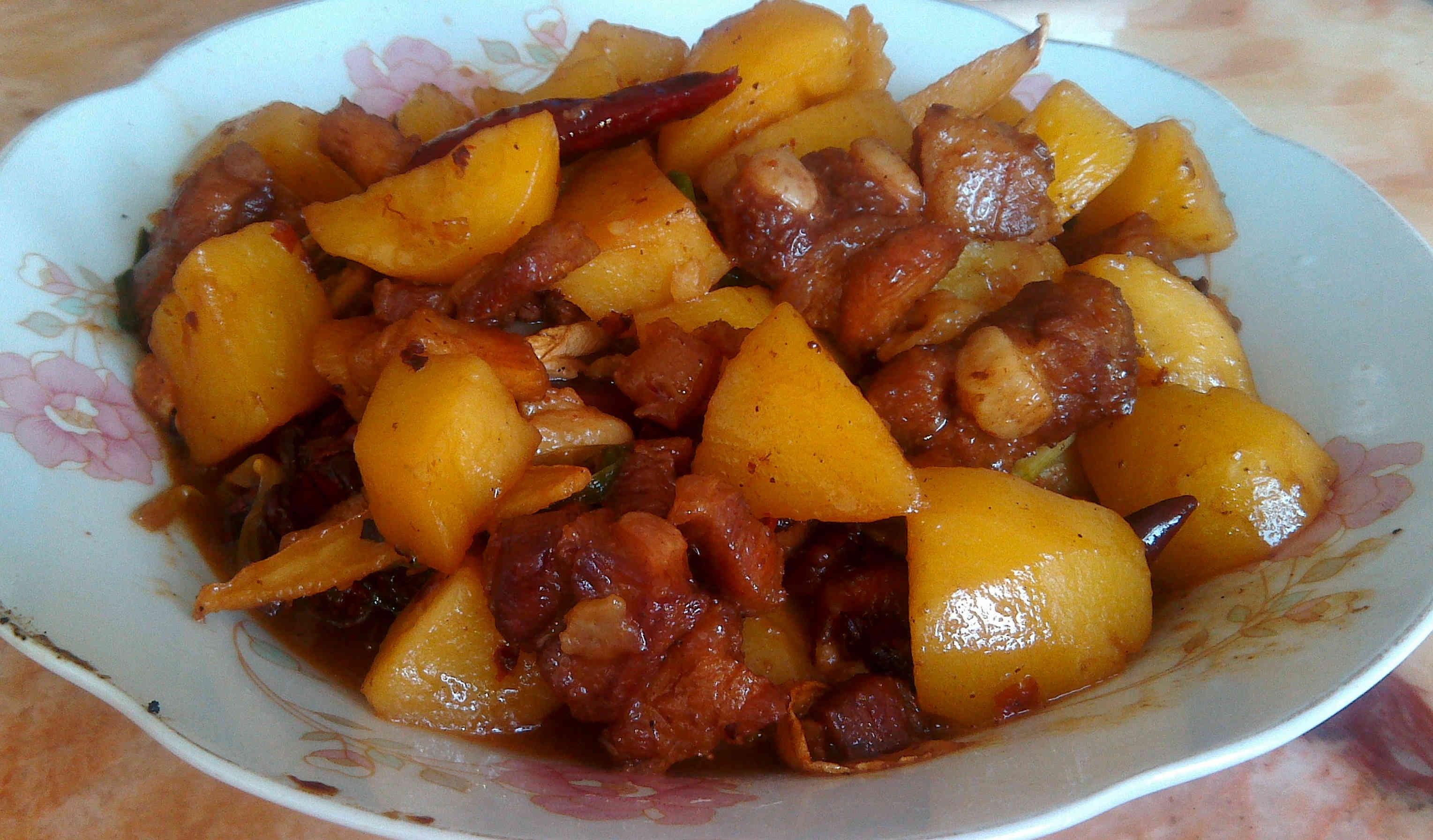 红烧土豆排骨&肉的做法