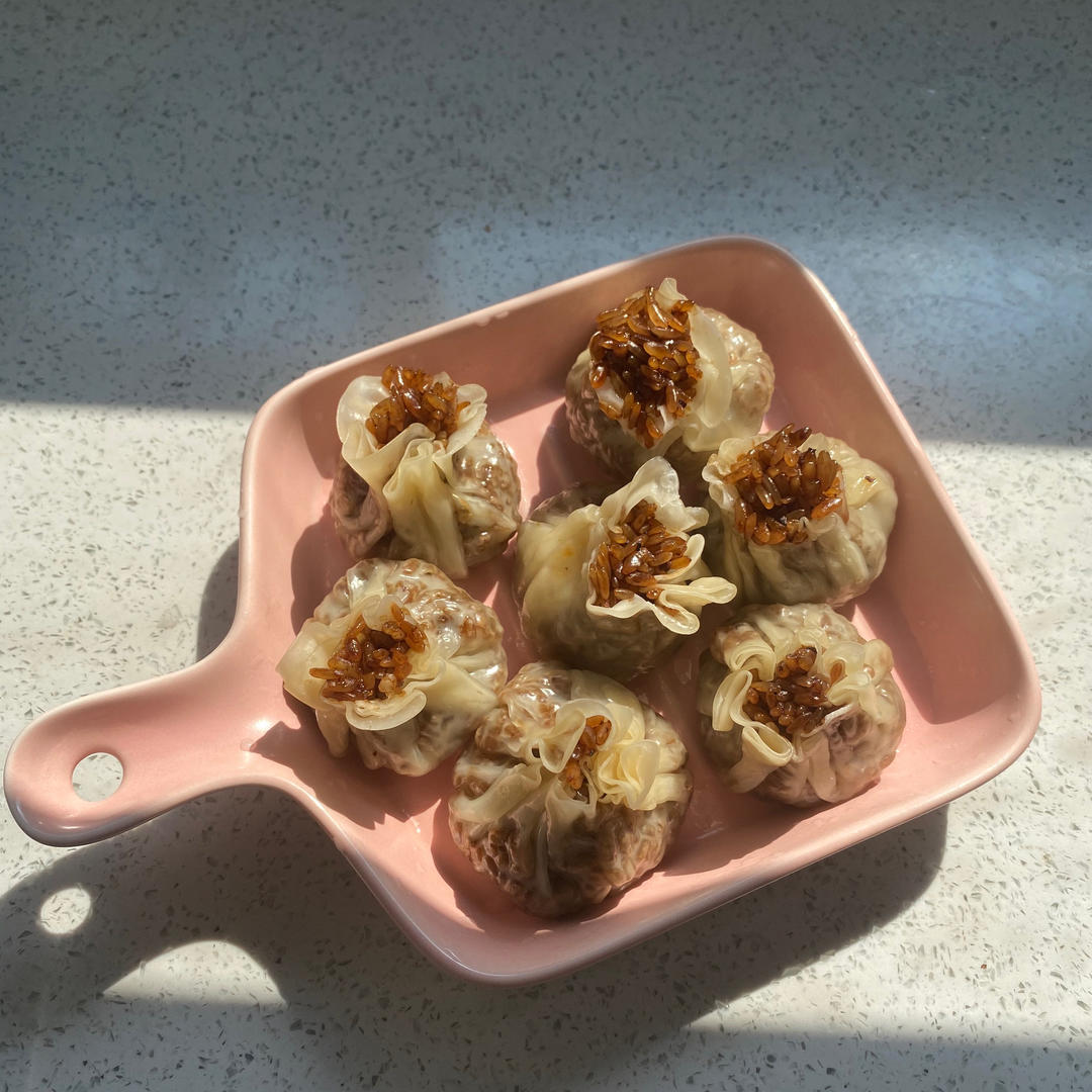 一次成功的糯米烧卖（手把手教你）