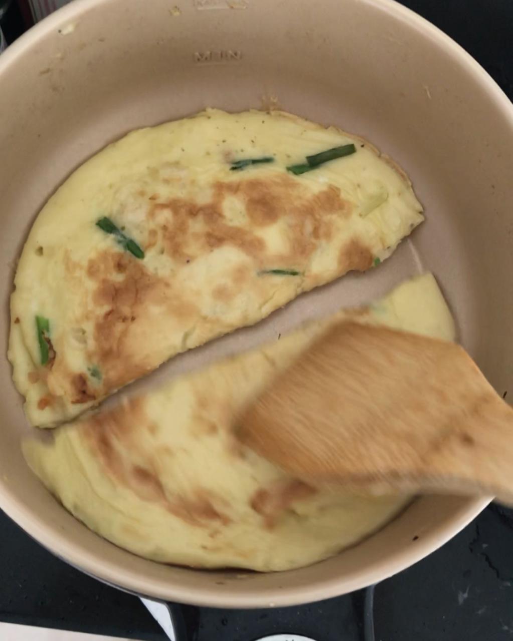 葱花鸡蛋饼