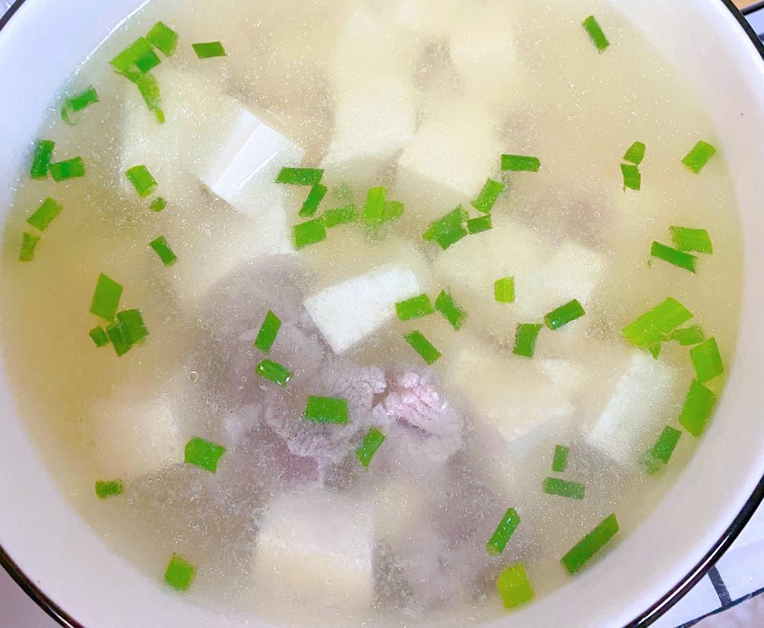 豆腐瘦肉汤🥣的做法