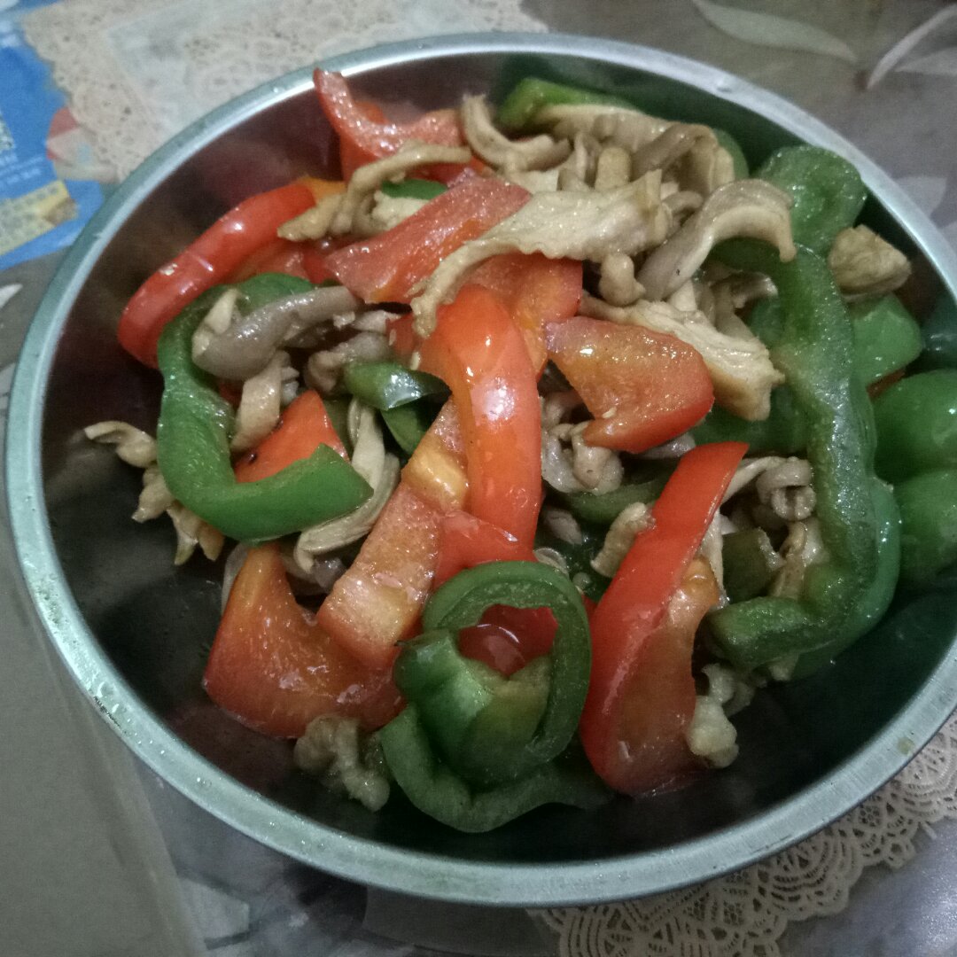辣椒炒肚丝