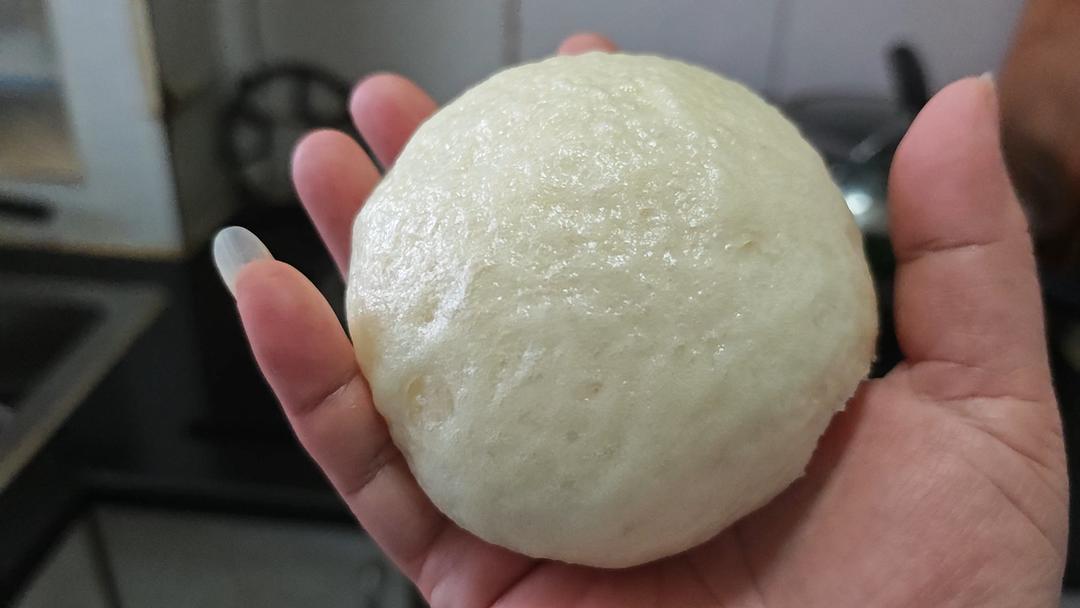 一斤馒头半斤空气，能透光、没有酵母+泡打粉的酒酿馒头
