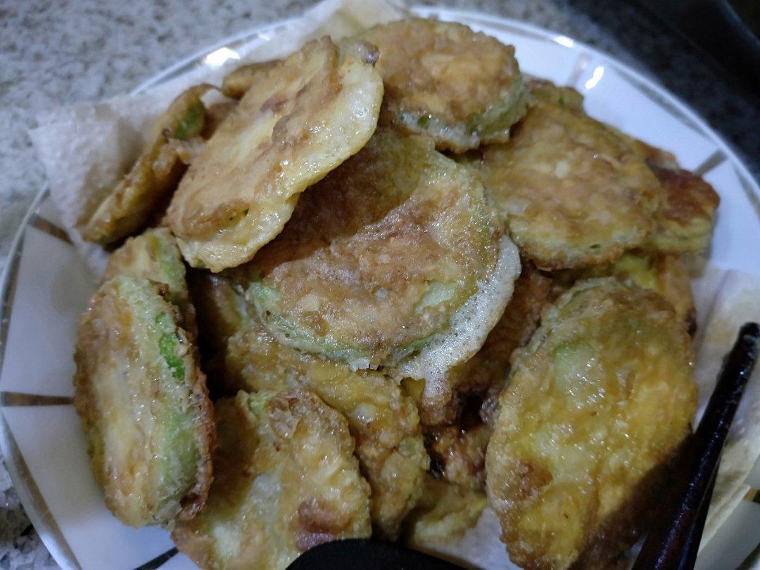 香煎西葫芦饼——另类天妇罗感