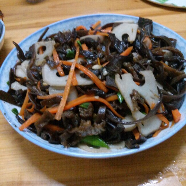 小炒黑木耳丝