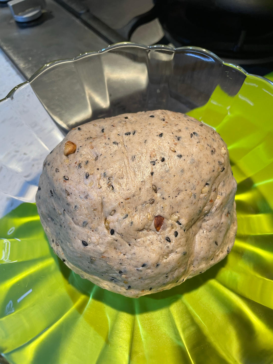 法式核桃黑芝麻欧包—超好吃的低卡烘焙