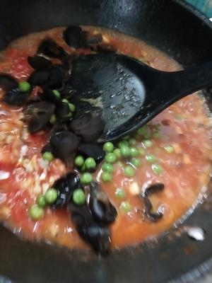 天津特色——西红柿海鲜打卤面（内含肉丁鸡蛋酱做法）的做法 步骤16