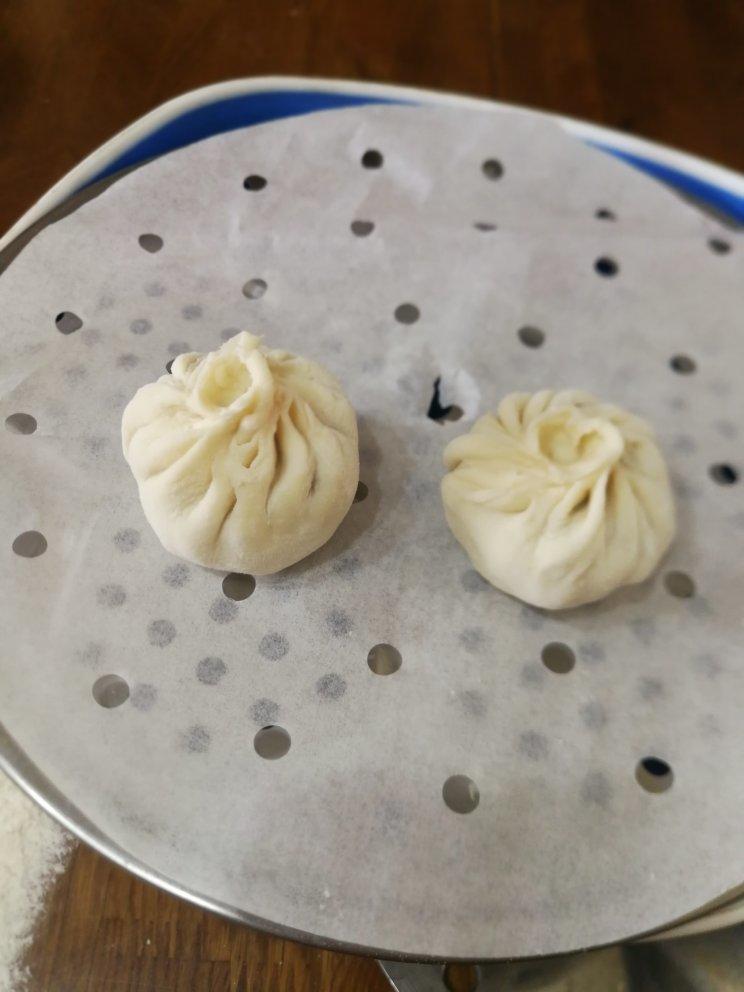 猪肉圆白菜包子馅。