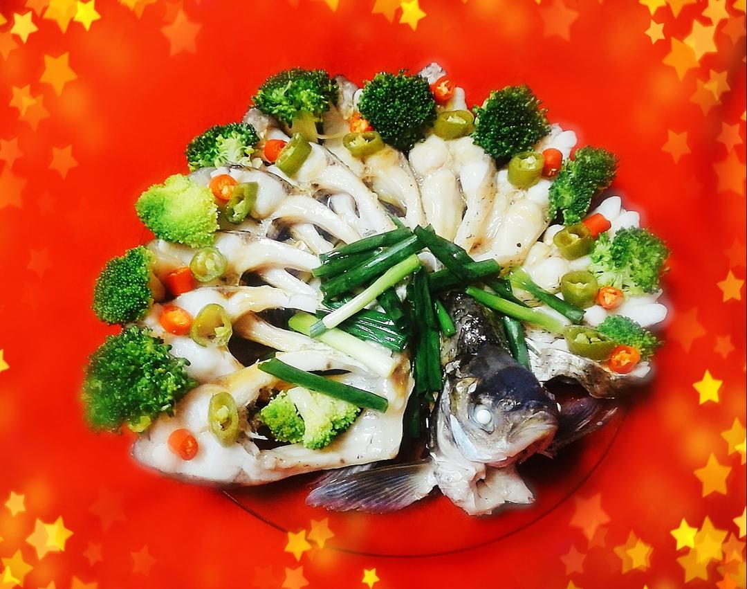 年夜菜·孔雀开屏鱼