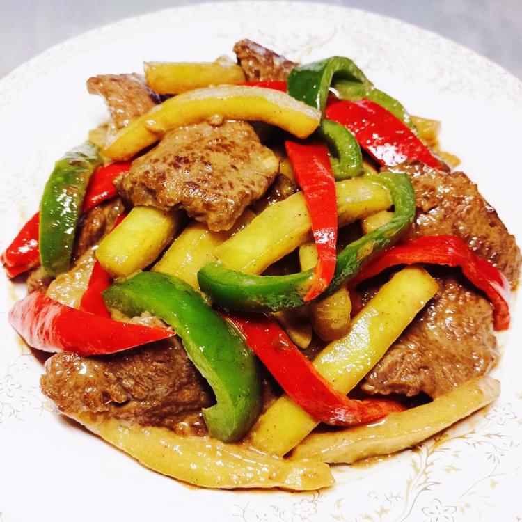 西瓜皮炒牛肉