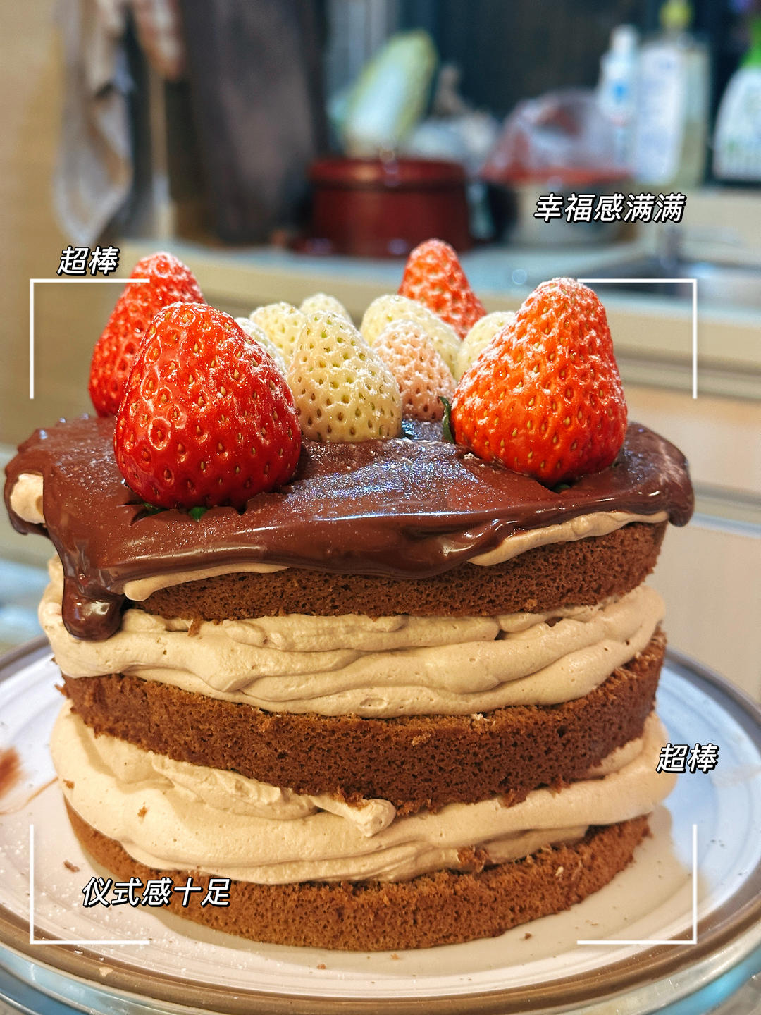 6寸可可戚风（内附8寸5蛋配方）