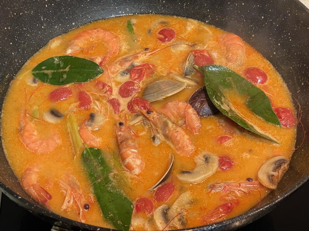 被夸爆的冬阴功汤【泰国学厨】超级好操作！