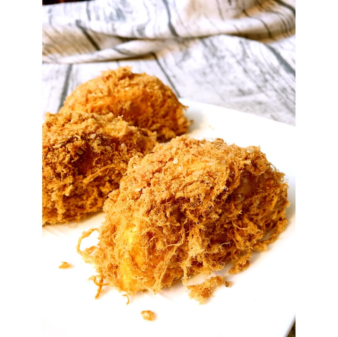 快手好吃的肉松小贝及豪华升级版